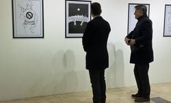 Tekirdağ'da "Kutsal Kudüs ile Yareli Filistin'e Uzanan Kırk Çizgi" sergisi açıldı