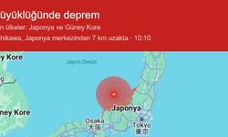 Japonya'nın batısında 4 dakika arayla 5,7 ve 7,4 büyüklüğünde iki deprem
