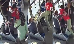 Belediye otobüsünde dehşet anları: Lise müdürü ile oğlu tartıştıkları yaşlı çifti dövdü!