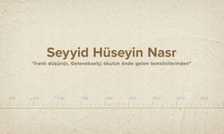 Seyyid Hüseyin Nasr... İslam Düşünürleri - 541. Bölüm