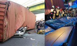 İstanbul’da feci kaza! Tır otomobilin üzerine devrildi: 4 ölü
