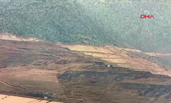Erzincan İliç'te altın madeni sahasındaki toprak kaymasının yeni görüntüleri ortaya çıktı