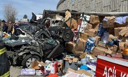 Çankırı'daki feci kaza! 4 kişi öldü, 2'si polis 3 yaralı