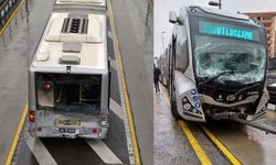 Avcılar’da iki metrobüs çarpıştı: 4 yaralı