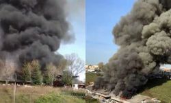 İstanbul Tuzla'da fabrika yangını
