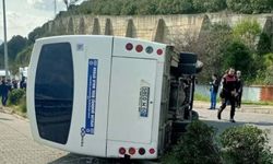 Aydın'da halk otobüsü devrildi: 2'si ağır 27 yaralı