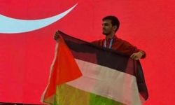 Milli sporcu Necmettin Erbakan Akyüz Filistin'e destek verdiği için soruşturma açıldı
