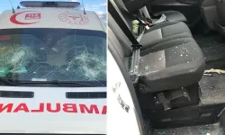 'Geç geldiniz' deyip ambulansa kürekle saldırdı: Hamile sağlık çalışanı yaralandı