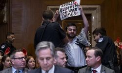 Blinken'a Senato'da Gazze protestosu: 40 Bin Filistinlinin kanı senin ellerinde!