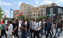 Mardin ’de akademisyen ve öğrencilerden İsrail'in Refah’taki saldırılarına tepki