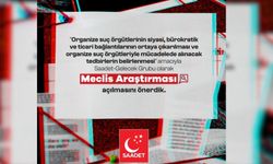 Saadet - Gelecek Grubu'nun önerisi yine AK Parti ve MHP oylarıyla reddedildi!