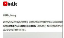 YouTube, İran Dışişleri Bakanlığı'nın hesabını kapattı