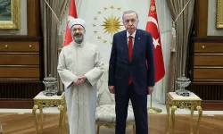 Cumhurbaşkanı Erdoğan Diyanet İşleri Başkanı Erbaş'ı kabul etti