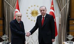 Cumhurbaşkanı Erdoğan, Devlet Bahçeli ile Külliye'de görüştü