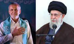İran lideri Hamaney'den Cumhurbaşkanı seçilen Pezeşkiyan'a tebrik mesajı