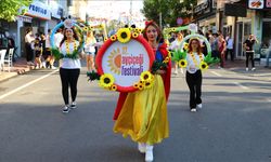 Tekirdağ'ın Hayrabolu ilçesinde düzenlenen "32. Ayçiçeği Festivali" başladı