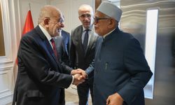 Temel Karamollaoğlu, Malezya İslam Partisi Genel Başkanı Abdulhadi Awang ile görüştü