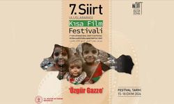 "Siirt Uluslararası Kısa Film Festivali", "Özgür Gazze" temasıyla sinemaseverlerle buluşacak