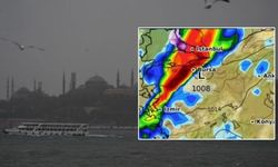 İstanbul haritada kırmızıya büründü: Önce lodos gelecek ardından tüm kenti etkisi altına alacak