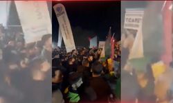 Derince Limanı'nda ZIM lojistik gemisi protesto edildi!