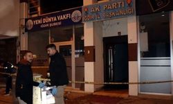 AK Parti İl Başkanlığı binasına molotoflu saldırı