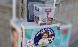 2 yaşındaki SMA’lı Aziz’in bağış kutusundaki para çalındı