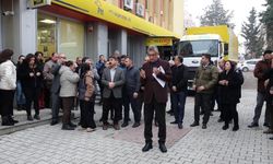 Rize'de 2 PTT çalışanının öldürülmesi, Burdur'da protesto edildi