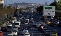 İstanbul'da trafik yoğunluğu