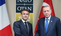Cumhurbaşkanı Erdoğan Macron ile görüştü