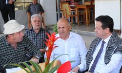 Mahmut Arıkan, Muğla'da çiftçilerle bir araya geldi