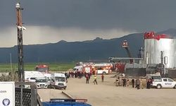 Asfalt üretim tesisinde patlama: 1 ölü, 1 yaralı