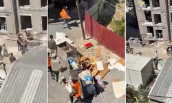 Yemekhanede başladı, sokağa taştı: İstanbul'da inşaat işçileri birbirine girdi
