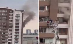 Ankara'da 14 katlı binada yangın: Can pazarı yaşandı
