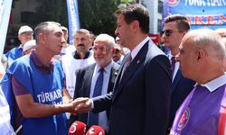 Mahmut Arıkan'dan savunma sanayii işçilerinin Emek Çadırı’na ziyaret