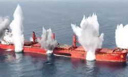 Husiler yayınladı: Kızıldeniz'de gemi batırdılar