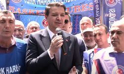 Mahmut Arıkan'dan savunma sanayii işçilerinin Emek Çadırı’na ziyaret
