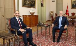 TBMM Başkanı Kurtulmuş, MİT Başkanı Kalın ile görüştü