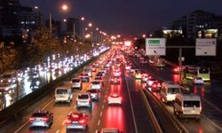 İstanbul'da trafik yoğunluğu