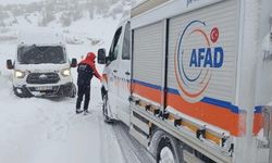AFAD'dan 27-29 Aralık'ta kar yağışının etkili olduğu bölgelerdeki çalışmalara ilişkin açıklama
