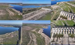 Edirne'de barajların doluluk oranı kritik seviyeye düştü