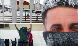 Sokağa çıkanın saçı dondu! İşte Türkiye'nin en soğuk yeri: -30,3 derece