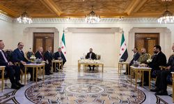 Bakanlar Fidan ve Güler ile MİT Başkanı Kalın, Suriye Cumhurbaşkanı Şara tarafından kabul edildi