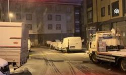 İstanbul'un bazı ilçelerine kar yağmaya başladı