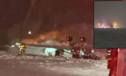 ABD'nin Maine eyaletinde 8 kişiyi taşıyan özel jet düştü: 7 ölü 1 ağır yaralı