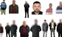 Kırmızı bültenle ve ulusal seviyede aranan 14 suçlu Türkiye’ye getirildi