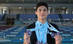 Ağabeyine özenip başladığı yüzmede 138 madalya kazandı