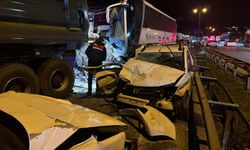 Anadolu Otoyolu'nun Sakarya geçişinde kaza nedeniyle Ankara istikameti trafiğe kapandı