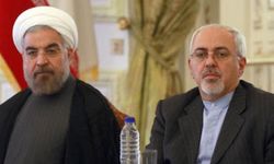 Gözaltına alındıkları öne sürülen Ruhani ve Zarif, taziye törenine katıldı