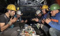 Yerin 120 metre altında sahur sofrası