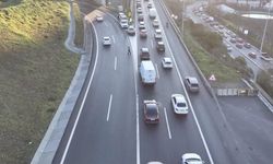 İstanbul'da dron destekli taralı alan ve şerit ihlali denetiminde 842 araca ceza